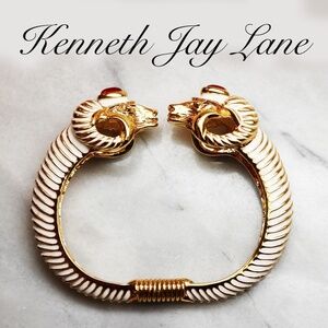 🏆 BOOKPIECE Kenneth Jay Lane Ram's Head Bracelet